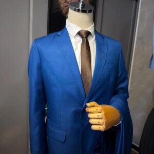 Costume Azul Navy - Encerado