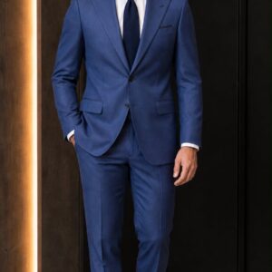 Costume Peak Marinho - Poliviscose