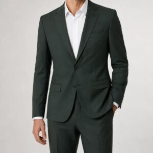 Costume Verde Militar - Microfibra Premium