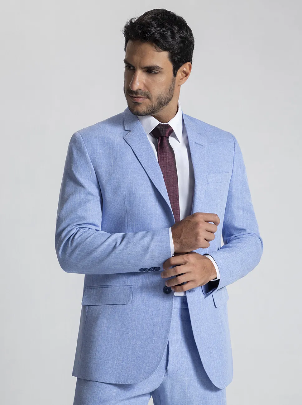Costume Azul Celeste - Melange