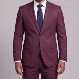 Costume Vinho Executivo - Microfibra Premium