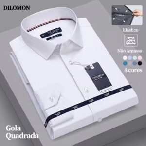 Camisa Social Slim Dilomon - Elastano